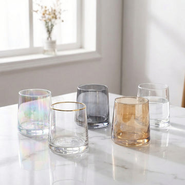 Modern Whiskey & Juice Glass